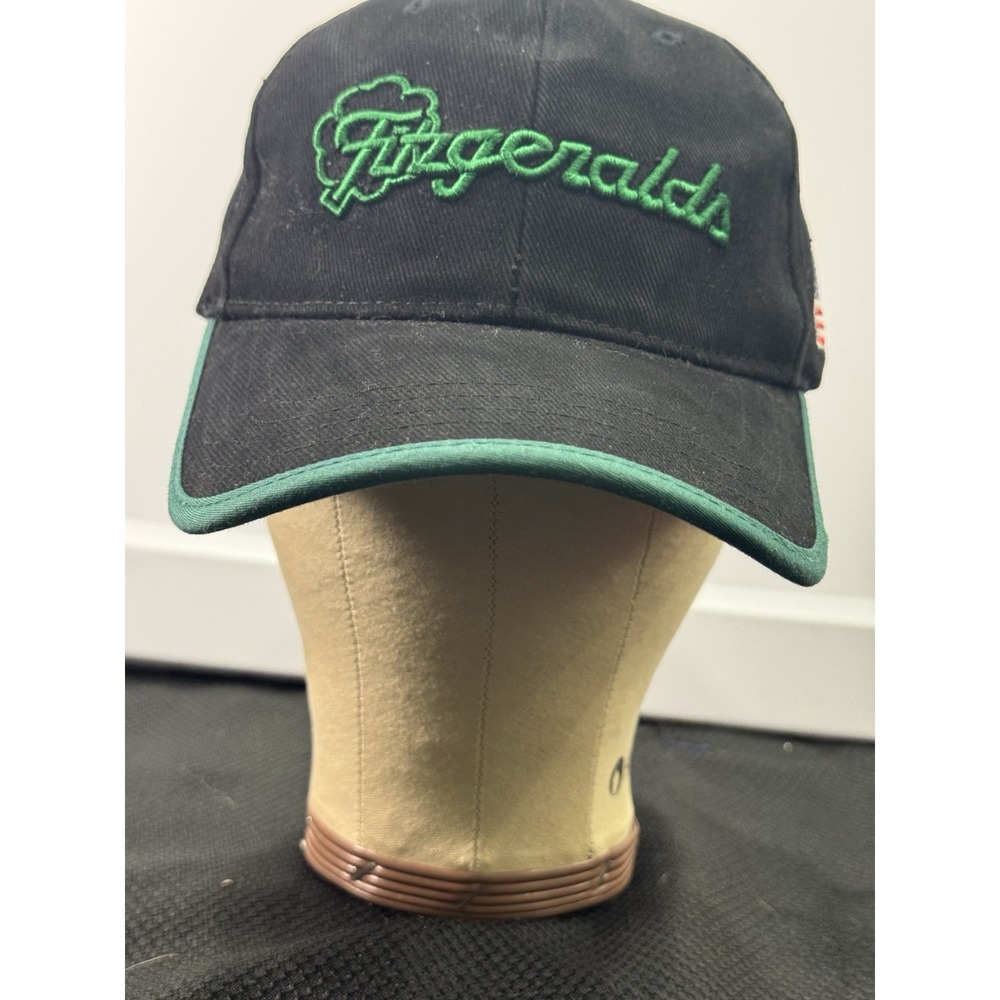 Fitzgeralds Casino Hotel Reno Baseball Cap Black USA Hat Black Hawk Casino - Picture 7 of 7